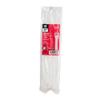 Reusable Cable Tie, White, 8-In., 25-Pk. view 1