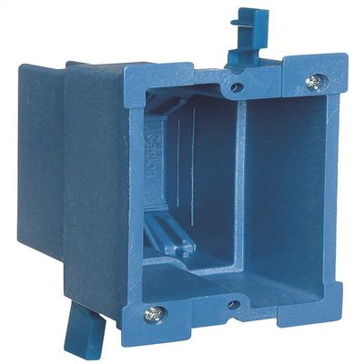 Carlon Lamson & Sessons BH234R SuperBlue Hard Shell Double Gang Old Work Box