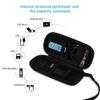 AGPTEK Carrying Case, EVA Zipper Carrying Hard Case Cover for Digital Voice Recorders, MP3 Players, Storage Holder for 3D Printing Pen, USB Cable, Earphones, Memory Cards, U Disk, Black view 3