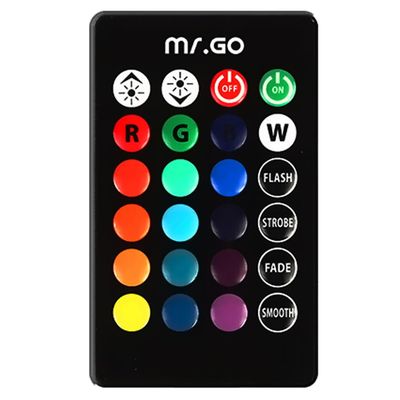 Mr.Go Replacement Remote Control for MR.GO LED Ball Lights and Cube Lights