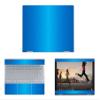 Decalrus - Protective Decal for Google PixelBook (12.3" Screen) Laptop LITE Blue Texture Brushed Aluminum Skin Skins Decal wrap BAgooglePixelbk12LiteBlue view 1