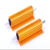LM YN 100 Watt 1 Ohm 5% Electronic Aluminium Shell Resistors Gold Wirewound Resistor (Pack of 2) view 1