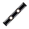 HALO HU2012PS2P930MBR 12" LED Matte Black Under Cabinet Puck Light Kit, 2 Pucks, 3000K Color Temperature view 1