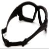PYRAMEX I-Force Sporty Dual Pane Anti-Fog Goggle, Black Frame/Clear Anti-Fog Lens view 4