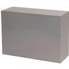 Durham 359-95 Gray Cold Rolled Steel 40 Opening Bin with Slope Self Design, 33-3/4" Width x 23-7/8" Height x 12" Depth view 2