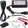 Warmstor SATA/PATA/IDE Hard Drive to USB 2.0 Adapter Converter Cable for 2.5" 3.5" Hard Disk HDD SSD with External AC Power Supply, Compatible with All Computer System PC Desktop Laptop view 1