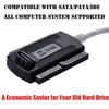 Warmstor SATA/PATA/IDE Hard Drive to USB 2.0 Adapter Converter Cable for 2.5" 3.5" Hard Disk HDD SSD with External AC Power Supply, Compatible with All Computer System PC Desktop Laptop view 3