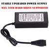 Warmstor SATA/PATA/IDE Hard Drive to USB 2.0 Adapter Converter Cable for 2.5" 3.5" Hard Disk HDD SSD with External AC Power Supply, Compatible with All Computer System PC Desktop Laptop view 4