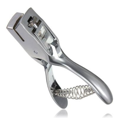 Hand Slot Machine Certificate Photo Badge Hole Punch Puncher Tool