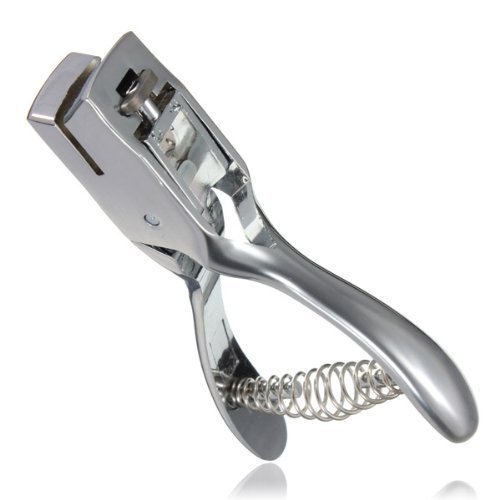 Hand Slot Machine Certificate Photo Badge Hole Punch Puncher Tool