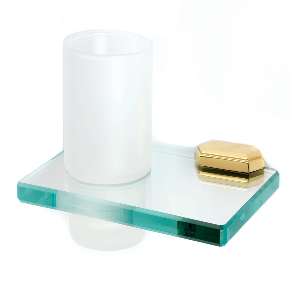 Alno GLASS TUMBLER W/HOLDER