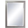 Bellaterra Home 808901 Mirrored Medicine Cabinet, 30"X22", Silver view 1