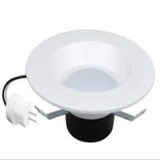 spot 26 Low Voltage Dimmable Round LED 4" Downlight 12V, 8.5W, 620 Lumens, Fits Most MR-16 4inch cans and Works only with Magnetic Transformer Selectable 2700K/3000K/3500K/4000K