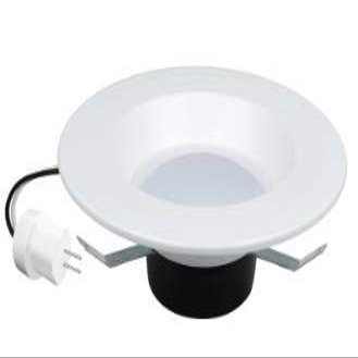 spot 26 Low Voltage Dimmable Round LED 4" Downlight 12V, 8.5W, 620 Lumens, Fits Most MR-16 4inch cans and Works only with Magnetic Transformer Selectable 2700K/3000K/3500K/4000K