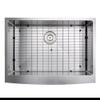Nantucket Sinks APRON302010SR-16 30-Inch Pro Series Single Bowl Undermount Apron Kitchen Sink, Stainless Steel view 2