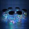 Decorman Solar Mason Jar Lid Lights, 6 Pack 20 LED Waterproof String Fairy Star Firefly Jar Lids Lights for Patio Garden Yard Lawn Party Wedding Christmas Decoration(Jars & Hangers Not Included) view 1