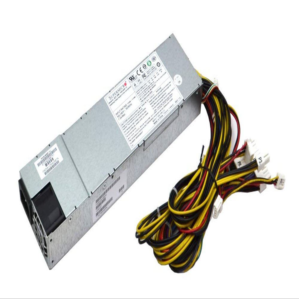 SUPERMICRO PWS-605P-1H Supermicro PWS-605P-1H 600W 80 Plus Platinum 1U Single Power Sup Supermicro PWS-605P-1H 600W 80 Plus Platinum 1U Power Supply w/PFC