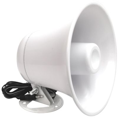 Procomm JBCPA5 5 in. 15Wt White Pa Speaker with Cable