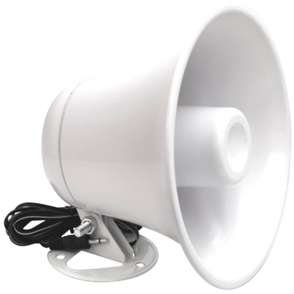 Procomm JBCPA5 5 in. 15Wt White Pa Speaker with Cable