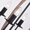 Benita Natural Wood 4-Light Orb Chandelier FD-3566-XNE view 4