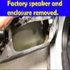 Front Door Speaker Adapter Spacer Rings Fits 1993-1996 Mazda RX7 6 1/2" 6.5"- SAK068_55-1 Pair view 3