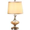 LIN XIAO HAO mayu Table Lamp with Switch Bedroom Bedside Lamp Simple Fashion Hotel Metal Chassis & Cloth Shade Desk Lamp view 1