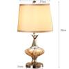 LIN XIAO HAO mayu Table Lamp with Switch Bedroom Bedside Lamp Simple Fashion Hotel Metal Chassis & Cloth Shade Desk Lamp view 4