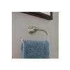 Geneva Metal Towel Ring in Silver Satin Nickel view 2