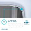 Elkay ELUH311810L Gourmet Lustertone Stainless Steel 30-3/4" x 18-1/2" Double Basin Undermount Kitchen Sink, 36" view 3