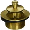 Jaclo 538-SB Lift and Turn Drain Strainer, Satin Brass view 2