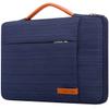 Lacdo 360 Protective Laptop Sleeve Case for 14 inch New MacBook Pro M5/M4/M3/M2/M1 Chips Pro Max A3434 A3112 A3401 A3185 A2918 A2992 2025-2021 | 13.8" Surface Laptop 7th Copilot+PC Computer Bag, Blue view 1