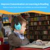 EAREST Protection Ear Muffs, Noise Reduction Safety Ear Muffs Shooting Earmuff NRR 20 dB Ear Defenders for Adults and Kidsblue-green view 2