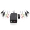 IOGEAR 2-Port USB DisplayPort Cable KVM Switch - 4K 30Hz - Remote Switch Button - Plug n Play - USB Expandable With USB Hub - 7.1 HD Audio - Mac Win - GCS52DP view 1