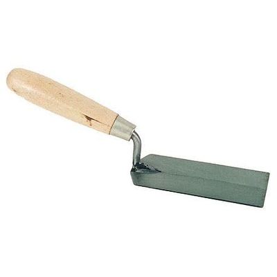 AJC Tools 027-MT 5" Margin Trowel with Wood Handle