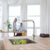 GROHE 30274000 Minta Sink Mixer Tap with Extractable (Imported from Germany) view 3