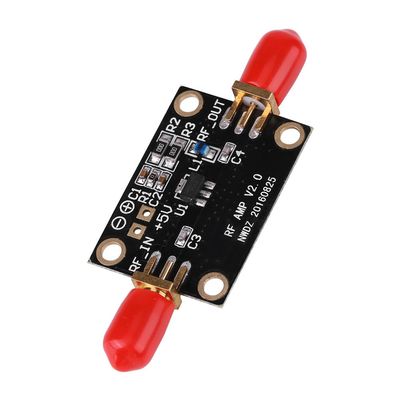 0.01-4GHZ 21DB Wideband LNA Amplifier Module High Gain Low Noise Amplifier for HAM Radio RTL SDR Broadband