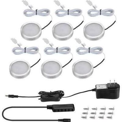 LED Under Cabinet Light 2W/Light 3000k of 6 Units by LEDUSA