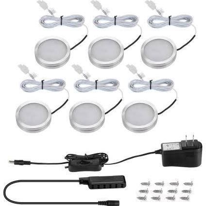 LED Under Cabinet Light 2W/Light 3000k of 6 Units by LEDUSA