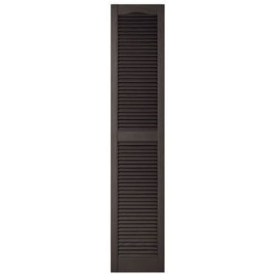 BUILDERS EDGE TV817723 PR 15x72 BLK Shutter