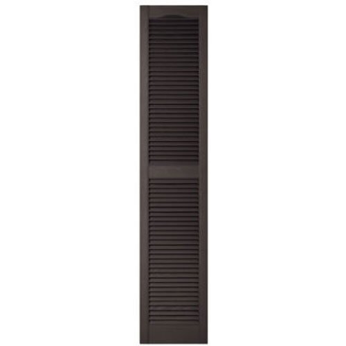 BUILDERS EDGE TV817723 PR 15x72 BLK Shutter