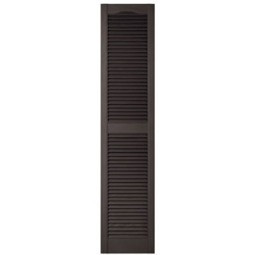 BUILDERS EDGE TV817646 PR 15x67 BLK Shutter