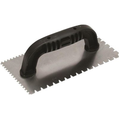 Marshalltown QLT 4 in. W Steel Notched Trowel