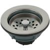 Plumb Pak 3.5-in. Plastic Fixed Post Style Kitchen Sink Strainer, Stainless Steel view 2