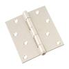 National Hardware N830-249 4 Square Corners Satin Nickel Door Hinge view 2