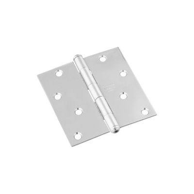 Stanley Hardware Hinge Door 4In Sq Cnr Ss 830276