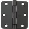 National Hardware N830-202 3 Round Corners Oil Rubbed Bronze Door Hinge view 2