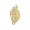 National Hardware N830-225 4 Round Corners Satin Brass Door Hinge view 3
