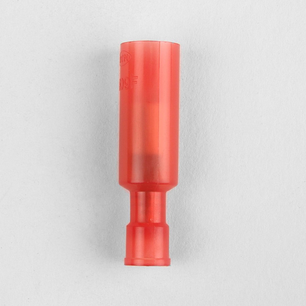 Jandorf 60924 TERM BULLET F 22-18 Terminal, No Size, Red
