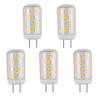 CBconcept UL-Listed, JCD 120 Volt GY6.35 LED Light Bulb, 5-Pack, 3 Watt, 330 Lumen, Warm White 3000K, 360 Beam Angle, 35W Equivalent, G6.35/GY6.35 Halogen/Xenon/Incandescent Replacement Bulb view 1