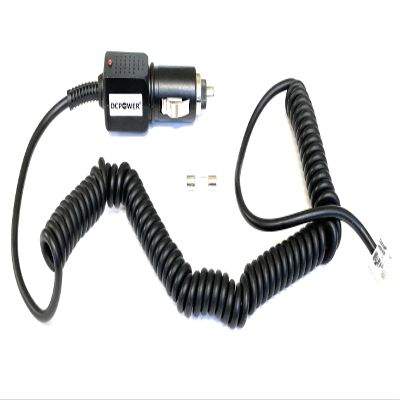 DCPOWER CAR DC Power Coiled Cord Compatible Replacement for Escort Redline EX Radar Detector
